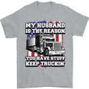 Truck Driver Funny USA Flag Lorry Driver Mens T-Shirt 100% Cotton Sports Grey