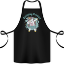 Unicorn Birthday Princess 4th 5th 6th 7th 8th Cotton Apron 100% Organic Black