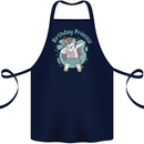 Unicorn Birthday Princess 4th 5th 6th 7th 8th Cotton Apron 100% Organic Navy Blue