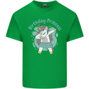Unicorn Birthday Princess 4th 5th 6th 7th 8th Mens Cotton T-Shirt Tee Top Irish Green