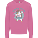 Unicorn Birthday Princess 4th 5th 6th 7th 8th Mens Sweatshirt Jumper Azalea
