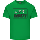 Unicorn Triathlon Running Swimming Cycling Mens Cotton T-Shirt Tee Top Irish Green