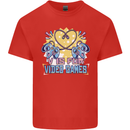 V Video Games Anti Valentines Day Gaming Gamer Mens Cotton T-Shirt Tee Top Red