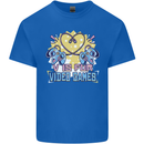 V Video Games Anti Valentines Day Gaming Gamer Mens Cotton T-Shirt Tee Top Royal Blue