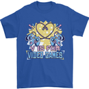 V Video Games Anti Valentines Day Gaming Gamer Mens T-Shirt 100% Cotton Royal Blue