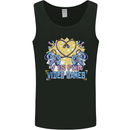 V Video Games Anti Valentines Day Gaming Gamer Mens Vest Tank Top Black