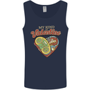 Valentine Gaming Video Games Gamer Funny Mens Vest Tank Top Navy Blue