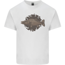 Walleye Fish Fishing Fisherman Kids T-Shirt Childrens White