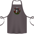 Welsh Bodybuilding Flag Gym Training Wales Cotton Apron 100% Organic Dark Grey