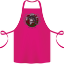 Welsh Bodybuilding Flag Gym Training Wales Cotton Apron 100% Organic Pink
