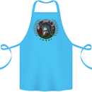 Welsh Bodybuilding Flag Gym Training Wales Cotton Apron 100% Organic Turquoise