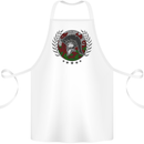 Welsh Bodybuilding Flag Gym Training Wales Cotton Apron 100% Organic White