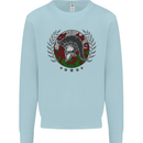 Welsh Bodybuilding Flag Gym Training Wales Kids Sweatshirt Jumper Light Blue