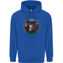 Welsh Bodybuilding Flag Gym Training Wales Mens 80% Cotton Hoodie Royal Blue