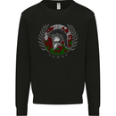 Welsh Bodybuilding Flag Gym Training Wales Mens Sweatshirt Jumper Black
