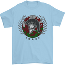 Welsh Bodybuilding Flag Gym Training Wales Mens T-Shirt 100% Cotton Light Blue