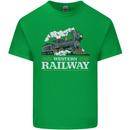 Western Railway Locomotive Train Trainspotting Kids T-Shirt Childrens Irish Green