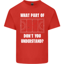 What Part of Hockey Dont You Understand Ice Mens Cotton T-Shirt Tee Top Red