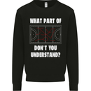 What Part of Hockey Dont You Understand Ice Mens Sweatshirt Jumper Black