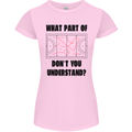 What Part of Hockey Dont You Understand Ice Womens Petite Cut T-Shirt Light Pink