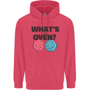 What's in the Oven Gender Reveal New Baby Pregnancy Childrens Kids Hoodie Heliconia