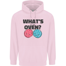 What's in the Oven Gender Reveal New Baby Pregnancy Childrens Kids Hoodie Light Pink
