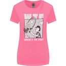 Wheres the Fish WTF Funny Fishing Fisherman Womens Wider Cut T-Shirt Azalea