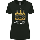 Whisky My Favourite Teenagers Funny Whiskey Womens Wider Cut T-Shirt Black