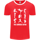 Camera Sutra Funny Photography Photographer Mens Ringer T-Shirt FotL Red/White