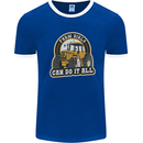 Farm Girls Can Do It All Funny Farming Mens Ringer T-Shirt Royal Blue/White