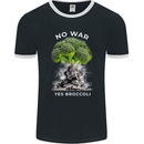 Nuclear Broccoli Mens Ringer T-Shirt FotL Black/White