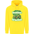 Will Trade Brother For Tractor Farmer Childrens Kids Hoodie Yellow