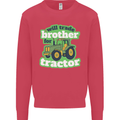 Will Trade Brother For Tractor Farmer Kids Sweatshirt Jumper Heliconia