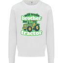 Will Trade Brother For Tractor Farmer Kids Sweatshirt Jumper White
