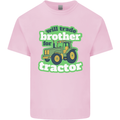 Will Trade Brother For Tractor Farmer Kids T-Shirt Childrens Light Pink