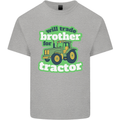 Will Trade Brother For Tractor Farmer Kids T-Shirt Childrens Sports Grey