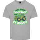 Will Trade Brother For Tractor Farmer Mens Cotton T-Shirt Tee Top Sports Grey