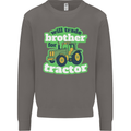 Will Trade Brother For Tractor Farmer Mens Sweatshirt Jumper Charcoal