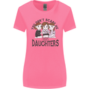 You Cant Scare Me I Have Daughters Fathers Day Womens Wider Cut T-Shirt Azalea