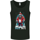 Yule Yeti Funny Christmas Bigfoot Sasquatch Xmas Mens Vest Tank Top Black