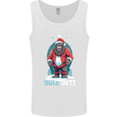 Yule Yeti Funny Christmas Bigfoot Sasquatch Xmas Mens Vest Tank Top White