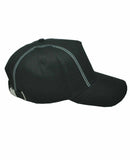 Black Cotton TVR Baseball Cap With Embroidered Logo Official Merchandise