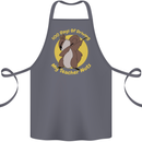 100 Days of Driving My Teacher Nuts Cotton Apron 100% Organic Steel