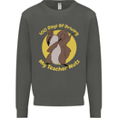100 Days of Driving My Teacher Nuts Kids Sweatshirt Jumper Storm Grey