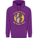 100 Days of Driving My Teacher Nuts Mens 80% Cotton Hoodie Purple
