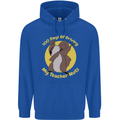 100 Days of Driving My Teacher Nuts Mens 80% Cotton Hoodie Royal Blue