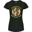 100 Days of Driving My Teacher Nuts Womens Petite Cut T-Shirt Black