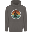 11 Year Wedding Anniversary 11th Marriage Mens 80% Cotton Hoodie Charcoal