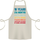 18th Birthday 18 Year Old Cotton Apron 100% Organic Natural