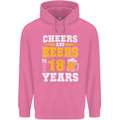 18th Birthday 18 Year Old Funny Alcohol Mens 80% Cotton Hoodie Azelea